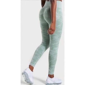 GYMSHARK Camo Seamless Leggings